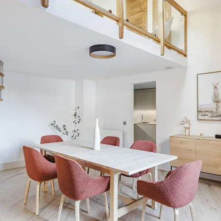 Ciel - Duplex 100m2 Centre Vues Parking 3ch 3sdb Apartamento
