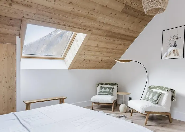 Ciel - Duplex 100m2 Centre Vues Parking 3ch 3sdb Appartamento Chamonix
